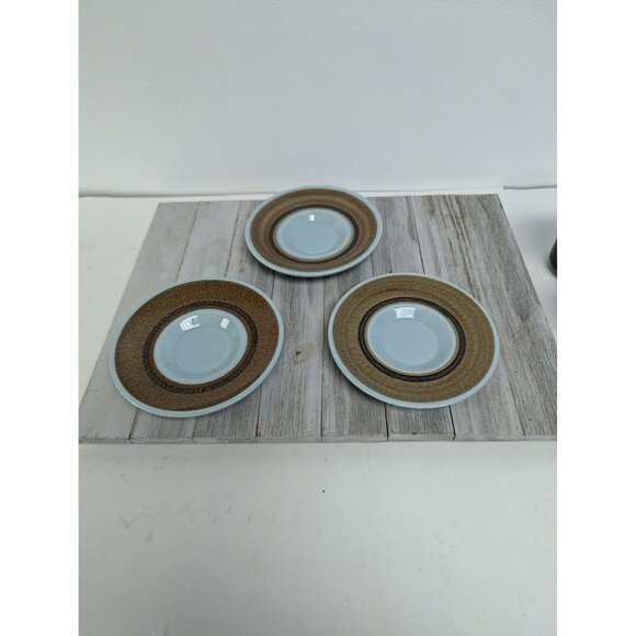 Vintage Stoneware Franciscan Tea Coffee Cups & Saucers Set Of 3 - Picture 10 of 14